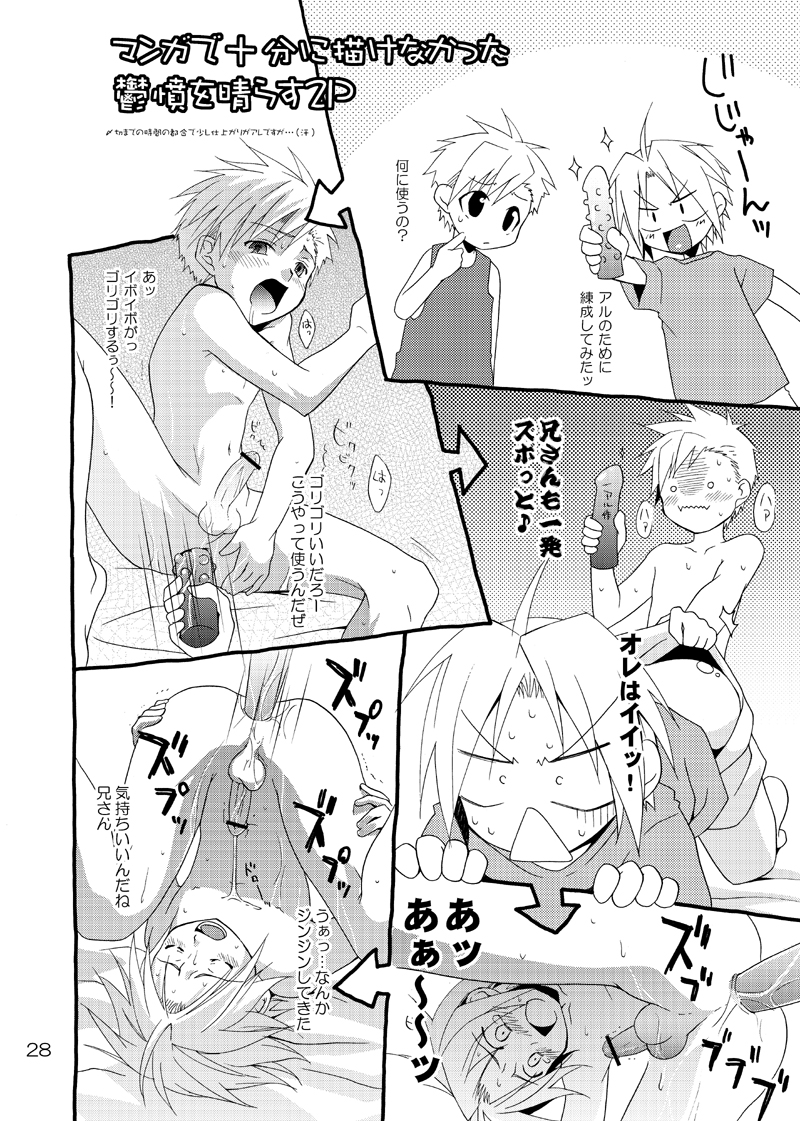 [Panda 4gou (Shima Kyousuke)] Kimame Ni Tsubu Iri (Fullmetal Alchemist) - Page 27