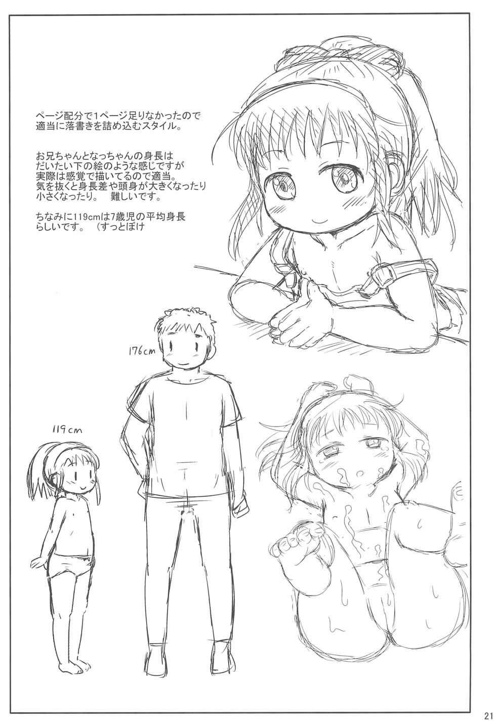 (COMITIA116) [BOOKS Takada (Yoshi-Puu)] Nacchan no Shasei Kanri - Page 21