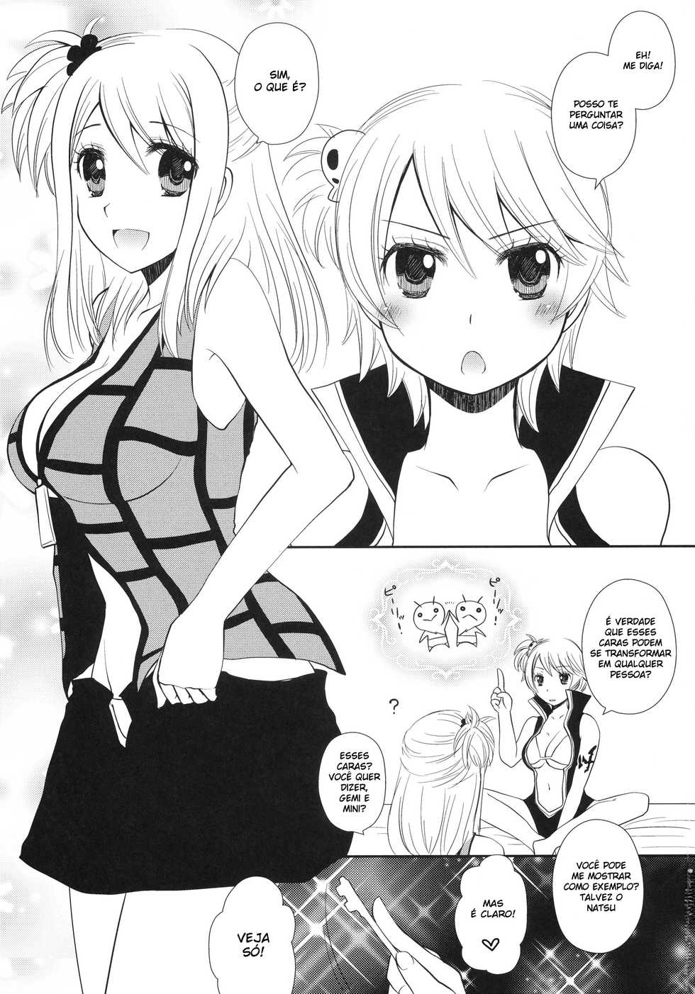 (C80) [Arcana Club (Arcana (mi))] Double Lucy (Fairy Tail) [Portuguese-BR] [DiegoVPR] - Page 3