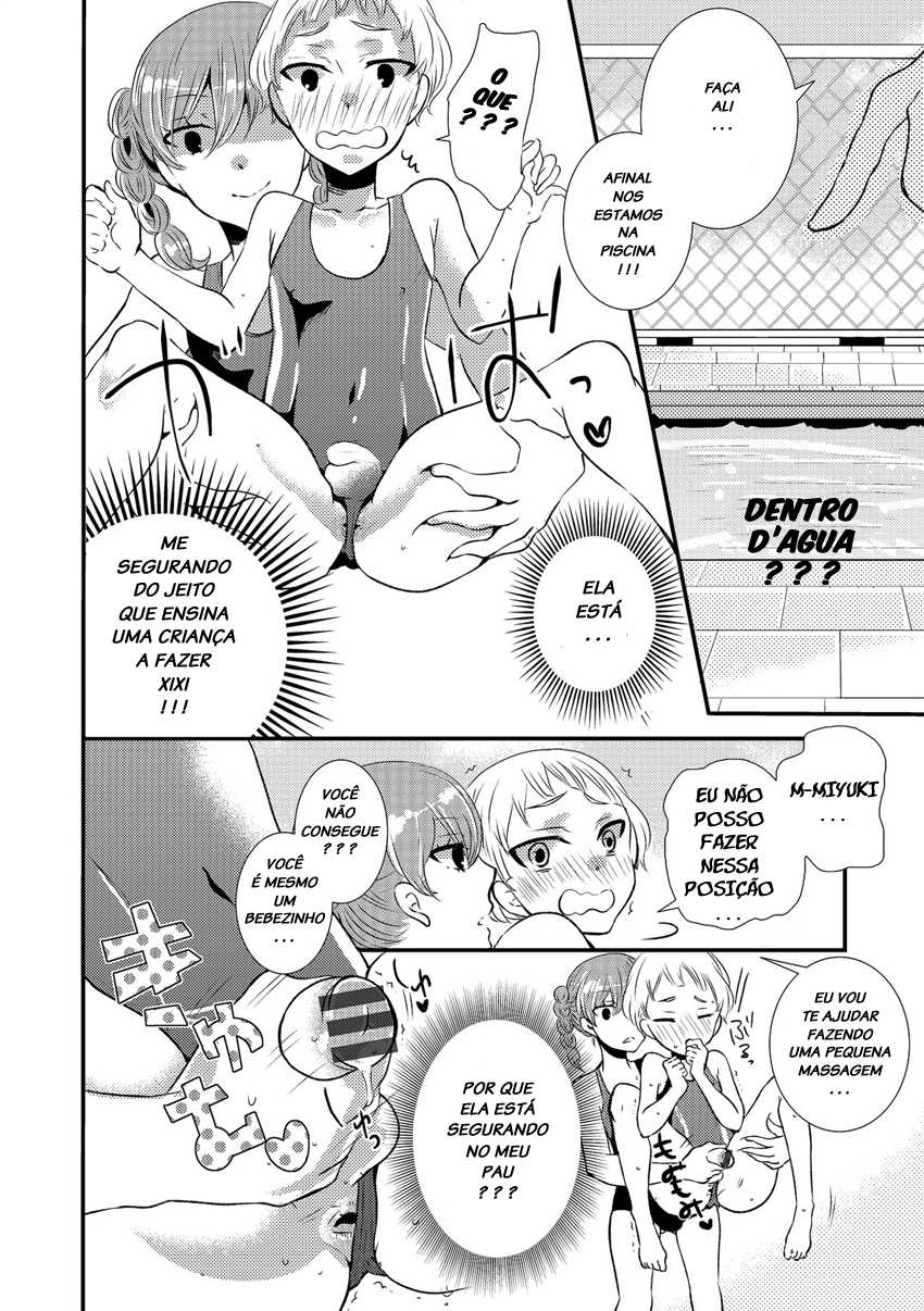 [Kuromame] Miyuki Senpai To | Learning from Miyuki (Otokonoko HEAVEN Vol. 17) [Portuguese-BR] [LIANEF] [Digital] - Page 6