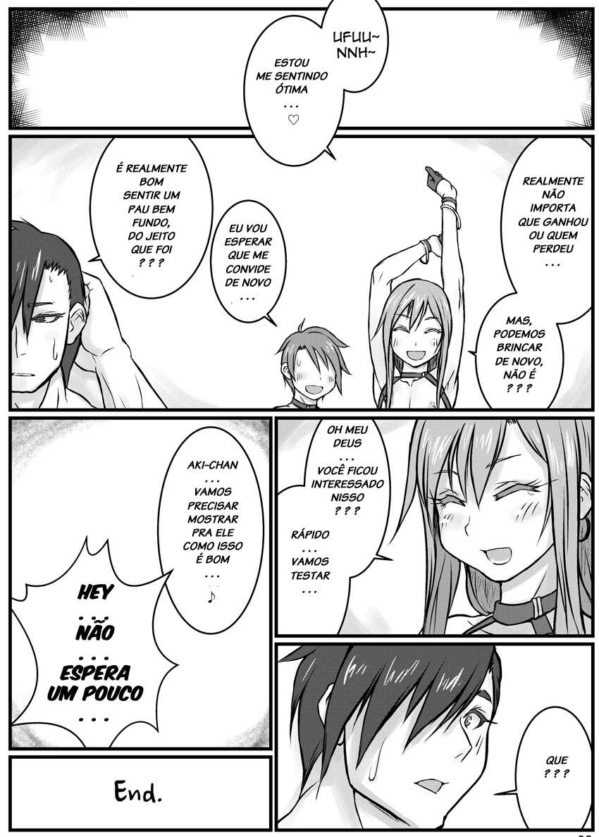 [NOWHERE (NONAME)] Yoru no Kao wa Enkou Shounen -Aki-chan no Hitori Shigotohen- [Portuguese-BR] [LIANEF] [Digital] - Page 19