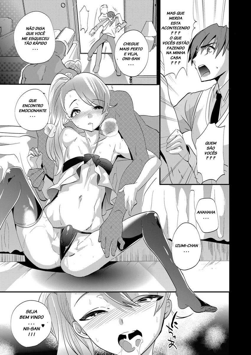 [Mine Noujou (Minemura)] Onii-san nan dakara Gaman Shinasai | You're my Oniisan so please endure it! [Portuguese-BR] [LIANEF] [Digital] - Page 8