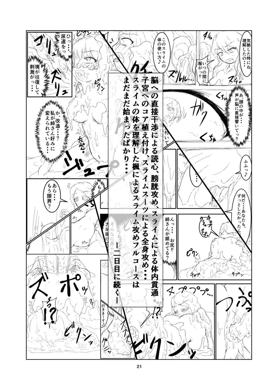 [Toufuya (Kanatofu)] Watashi no Ane wa Slime Musume -1-nichime- [English] [Zero Translations] [Digital] - Page 21