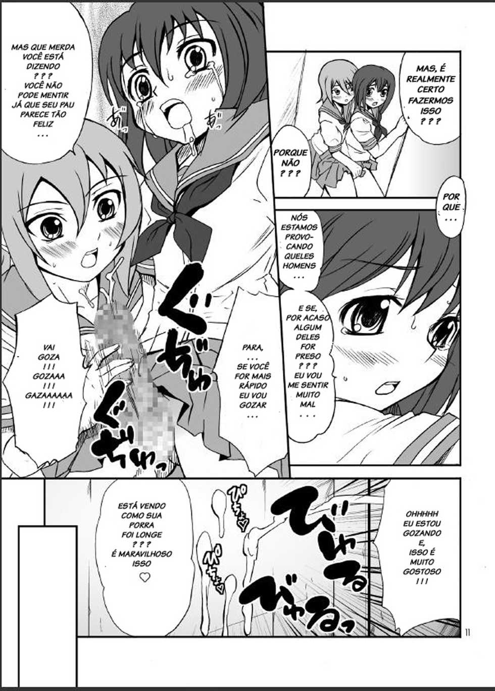 (C74) [Magnolia (Hanamaki Kaeru)] Otonoko Kana? | Is It Really A Boy? [Portuguese-BR] [LIANEF] - Page 10