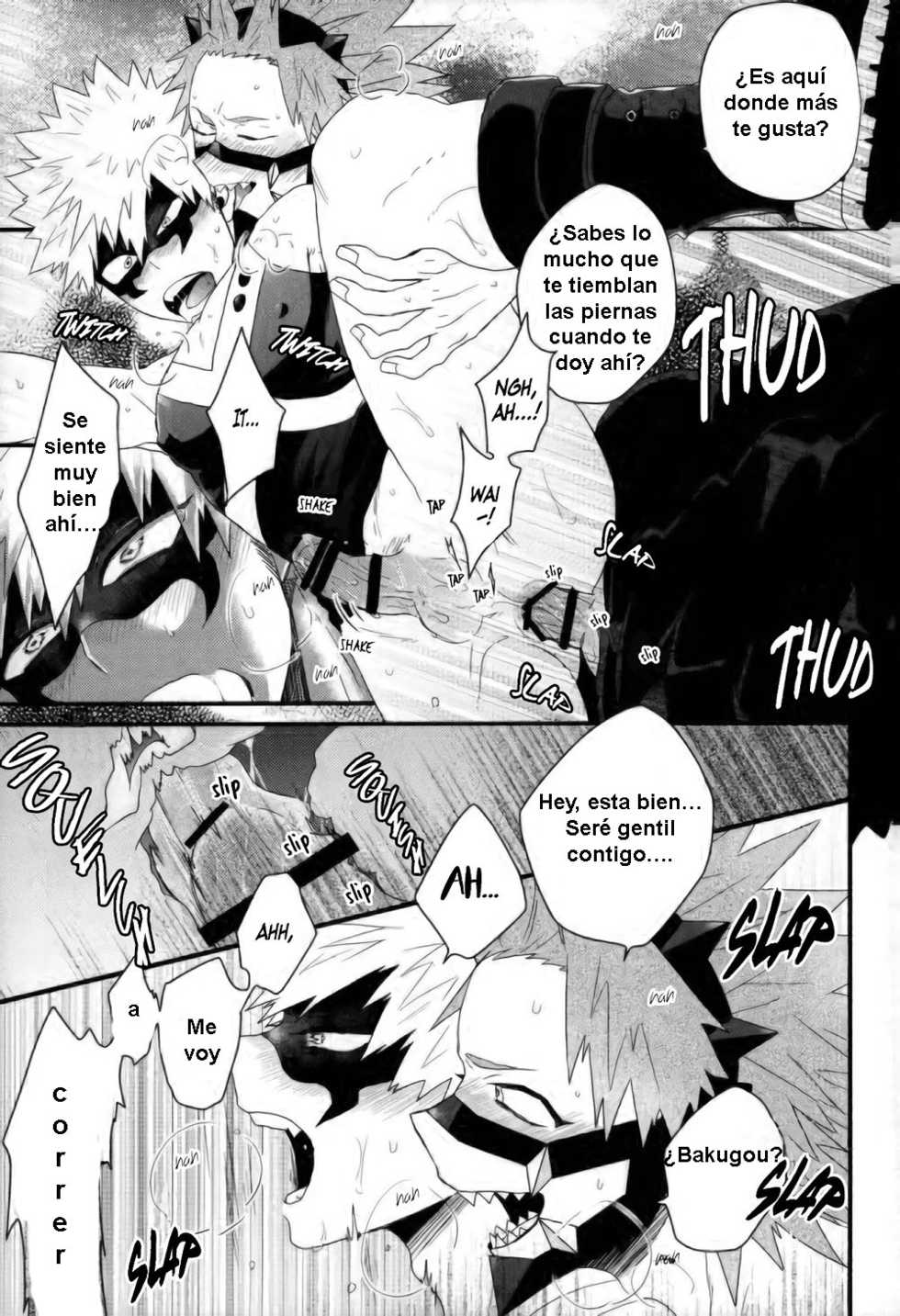 (CCOsaka109) [Ore JON (Manjiro)] Daisuki Nante Kyou Shika Iwa nee (Boku no Hero Academia) [Spanish] - Page 17