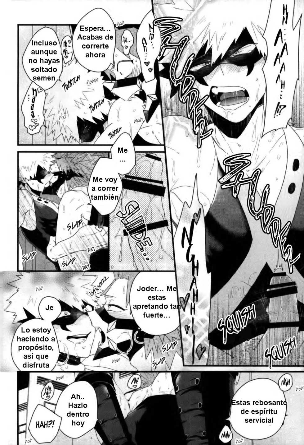 (CCOsaka109) [Ore JON (Manjiro)] Daisuki Nante Kyou Shika Iwa nee (Boku no Hero Academia) [Spanish] - Page 18