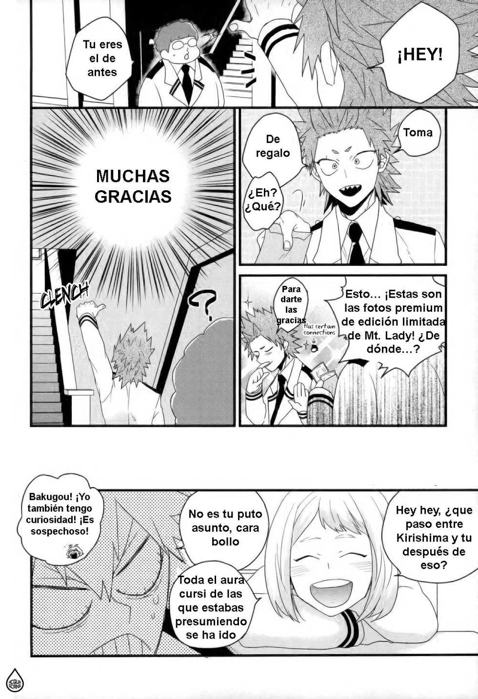 (CCOsaka109) [Ore JON (Manjiro)] Daisuki Nante Kyou Shika Iwa nee (Boku no Hero Academia) [Spanish] - Page 22