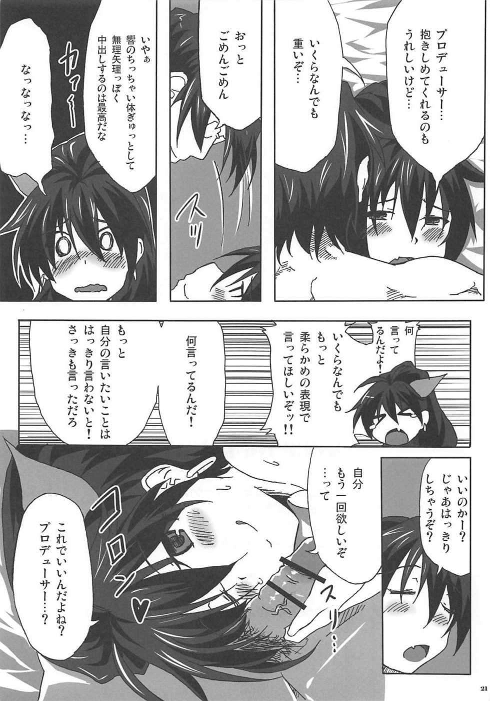 (C82) [Flicker10 (Kuronyan)] KEEP YOUR BEAT! (THE IDOLM@STER) - Page 20