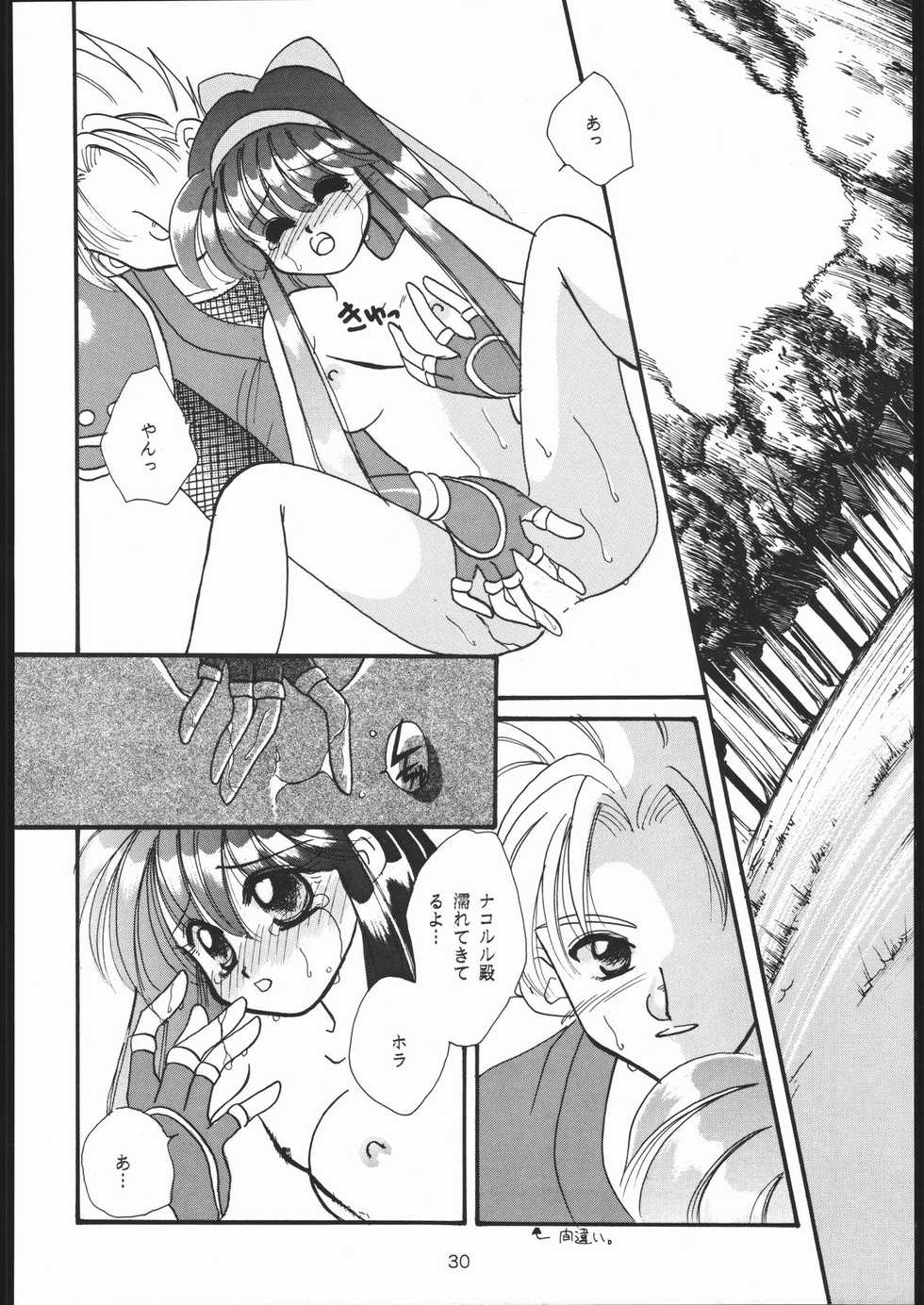 (CR17) [Dotou no M Kikaku (Various)] RANBU (Samurai Spirits) - Page 29