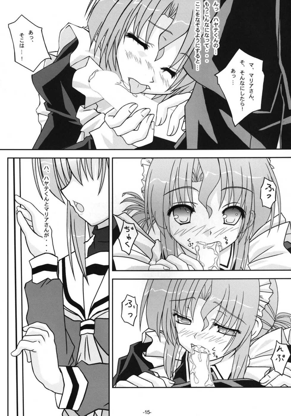 [Kairaku Shuudan (Katou Kakashi)] Hinagiku-san ga Miteru RX (Hayate no Gotoku!) [Digital] - Page 14