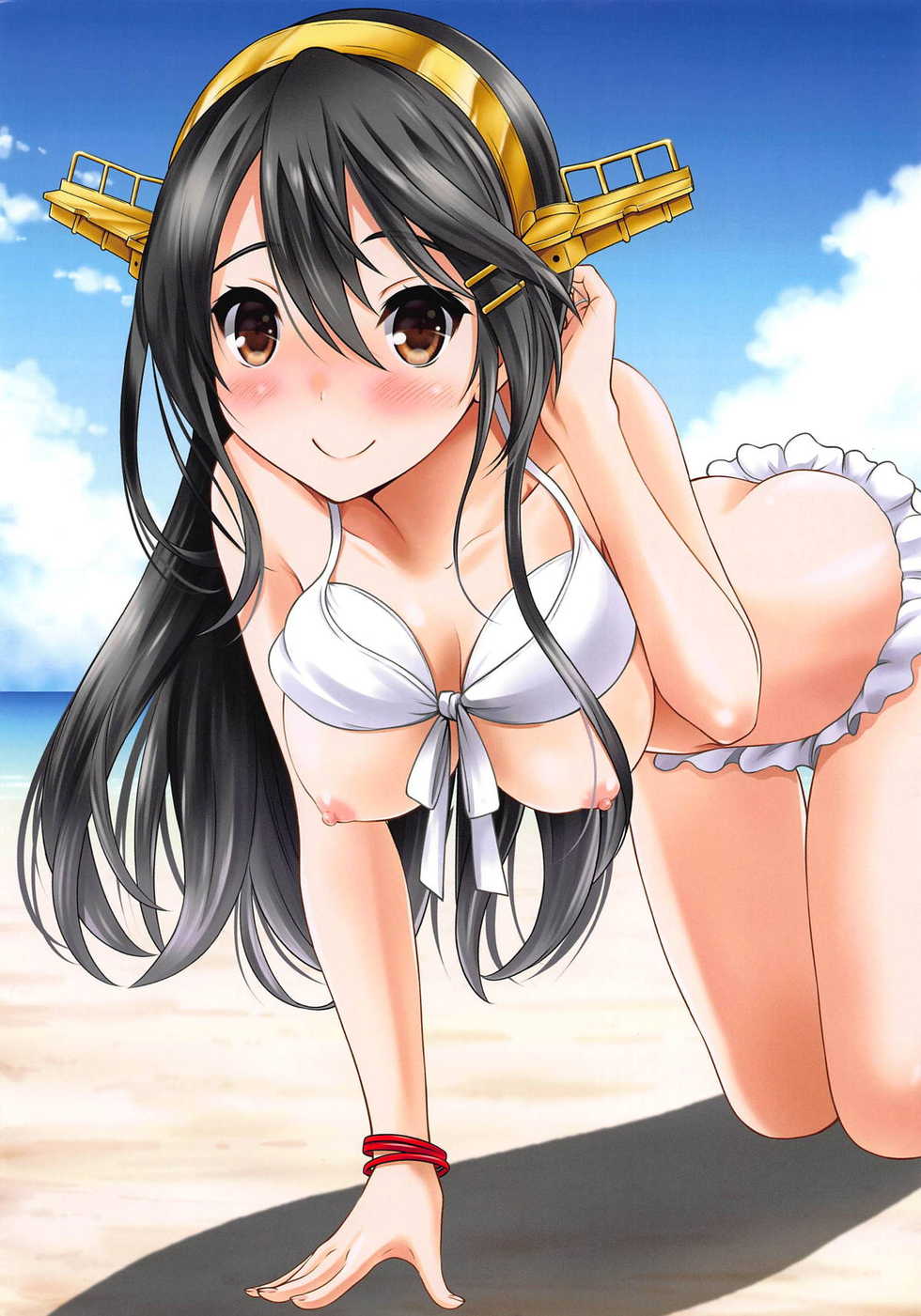(C92) [Nekoyashiki (Nekodanshaku)] Haruna Island!! (Kantai Collection -KanColle-) - Page 3
