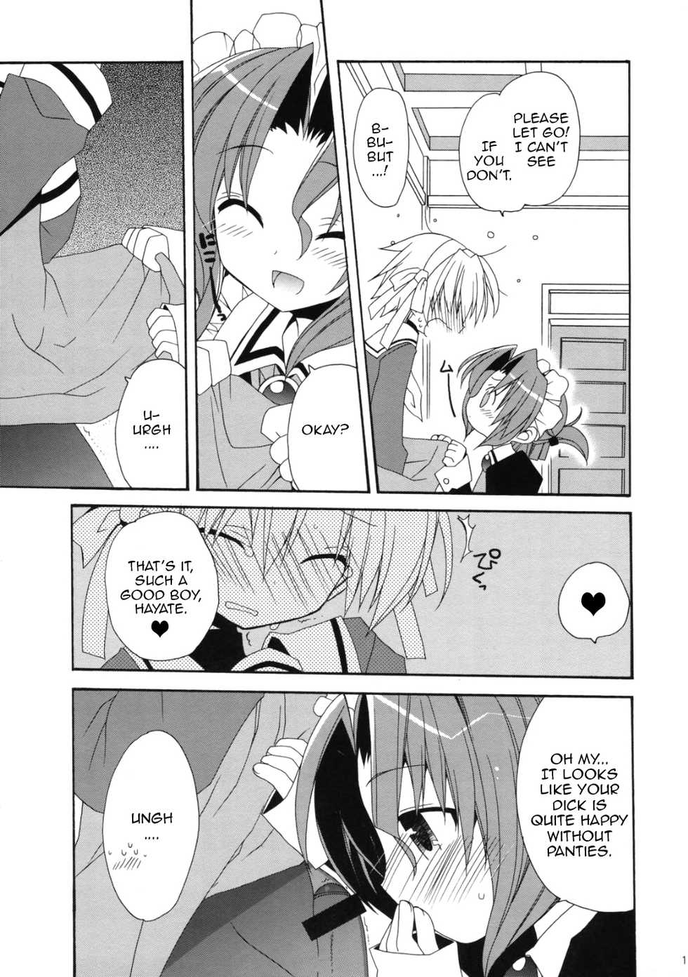 (Shitsuji Toranoana!) [ciaociao (Araki Kanao)] Unhappy Eden 2 (Hayate no Gotoku!) [English] [Zero Translations] - Page 10