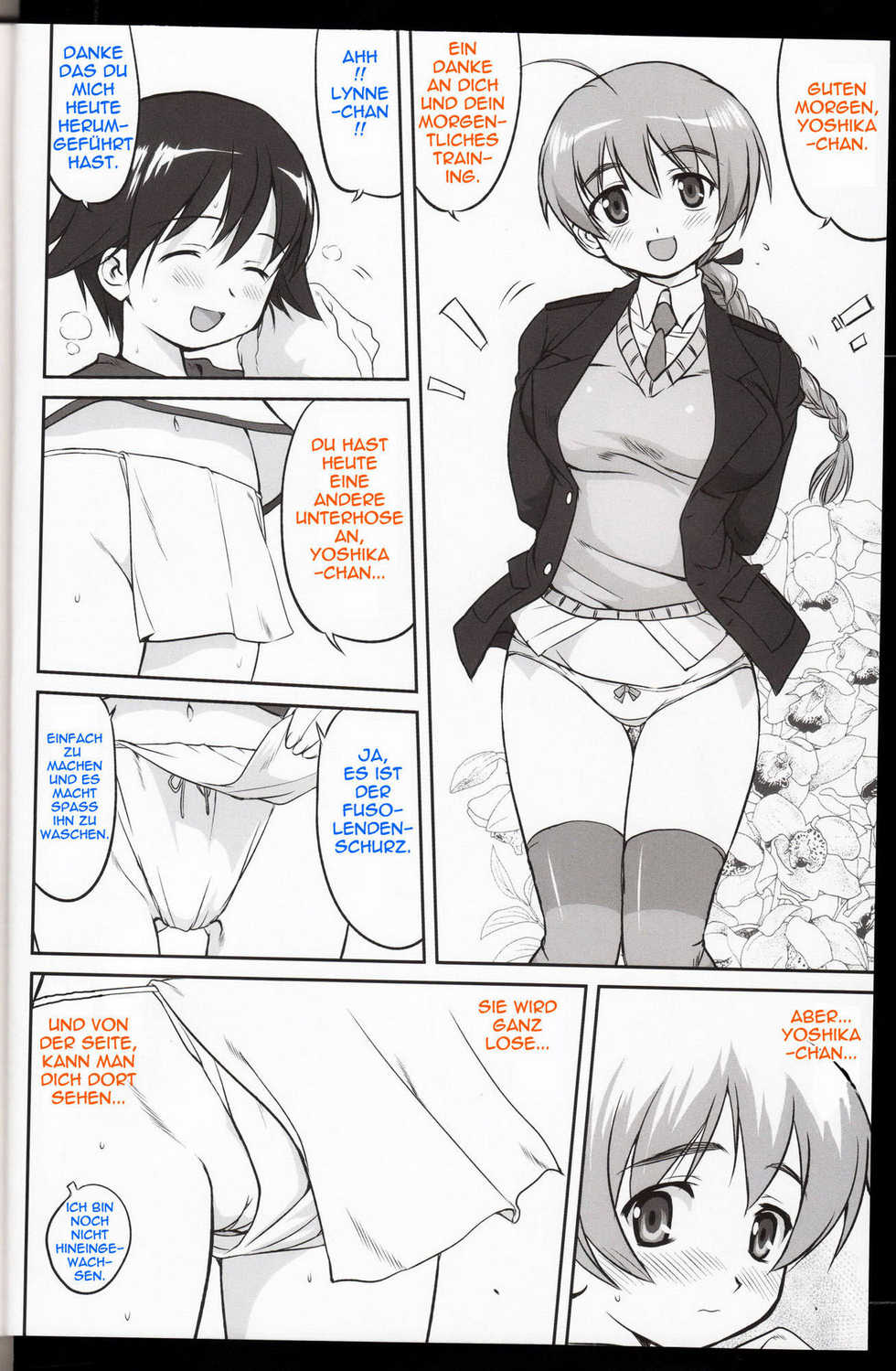 (C75) [Takotsuboya (TK)] Witch-tachi no No-Pantsu - Witches' No Panties (Strike Witches) [German] {deutsche-doujins} - Page 7