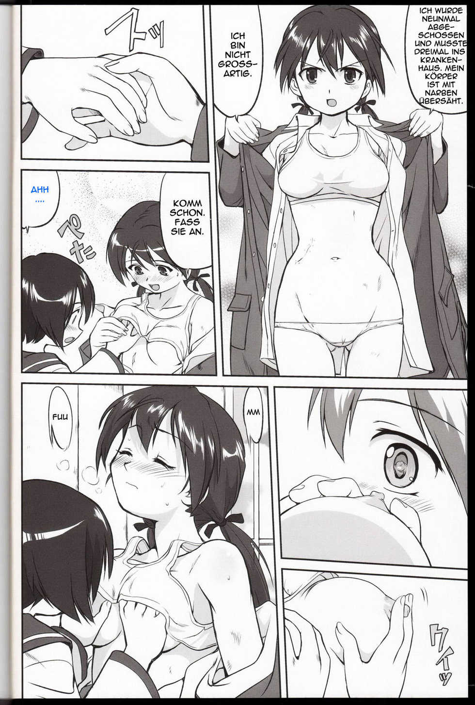 (C75) [Takotsuboya (TK)] Witch-tachi no No-Pantsu - Witches' No Panties (Strike Witches) [German] {deutsche-doujins} - Page 11