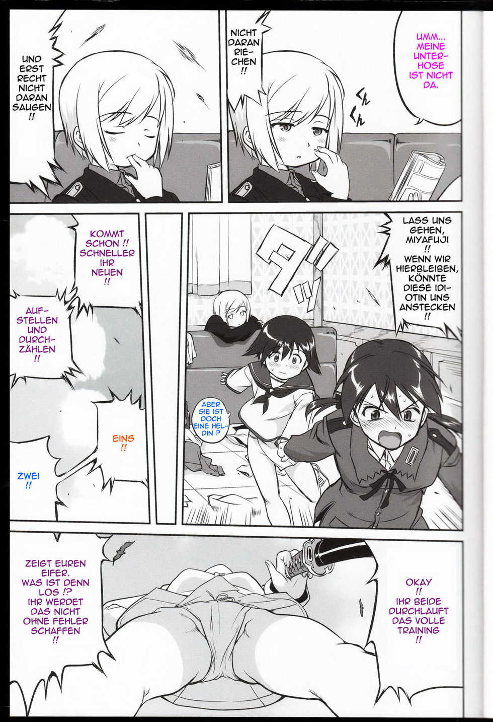 (C75) [Takotsuboya (TK)] Witch-tachi no No-Pantsu - Witches' No Panties (Strike Witches) [German] {deutsche-doujins} - Page 14
