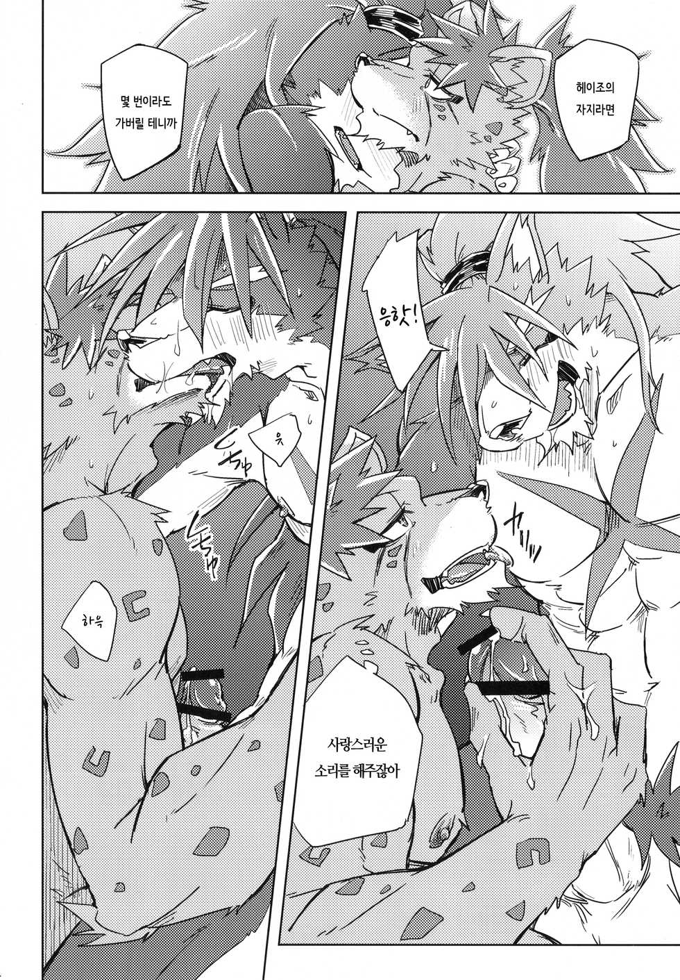(Kemoket 7) [Natsuiro Laika (Ginnosuke)] Blazing Edge [Korean] - Page 14