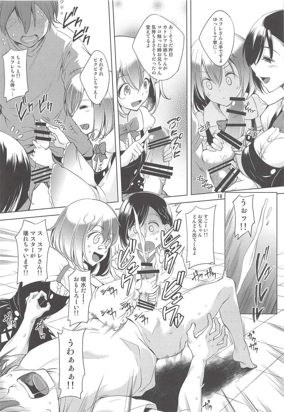 (C94) [Medical Company (Kawamura Tsukasa)] Cattleya-san no Login Bonus (Gothic wa Mahou Otome) - Page 9