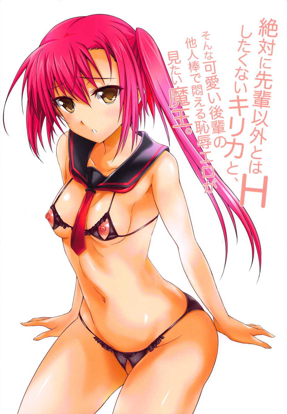 (C93) [Veronica no Ha (Noba)] Zettai ni Senpai Igai to wa H Shitakunai Kirika to, Sonna Kawaii Kouhai no Taninbou de Modaeru Chijoku Ero ga Mitai Maou (Choukou Shinki Ixseal) - Page 14