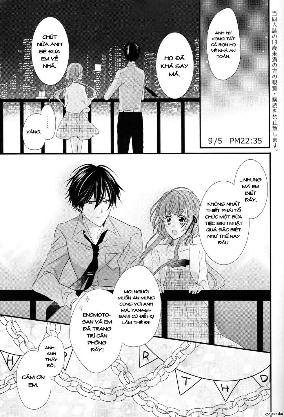 (Love Collection 2017 in Autumn) [Chii Sanchi (Chii)] Daybreak no Koibito (Collar x Malice) [Vietnamese Tiếng Việt] [Demon Victory Team] - Page 2