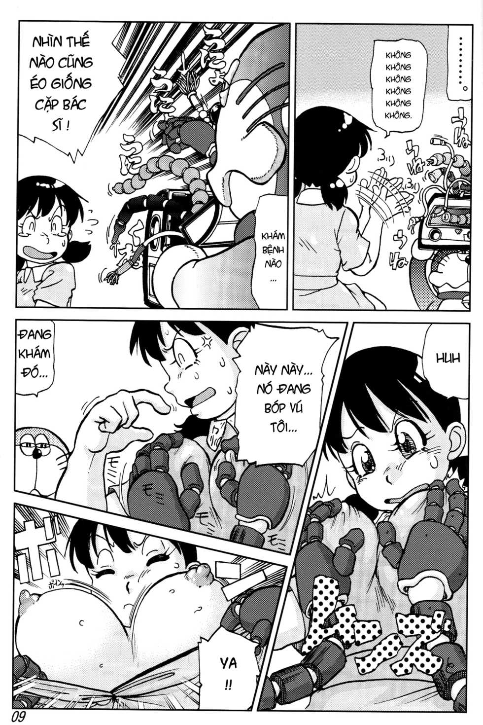 (C74) [Kobo Doracha (Yukimura)] Shizuka & Kurikuri Guardian (Doraemon) [Vietnamese Tiếng Việt] [Góc Hentai] - Page 8