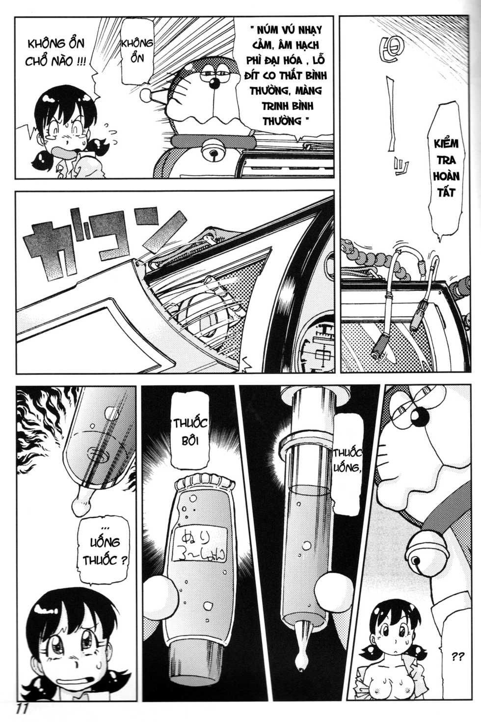 (C74) [Kobo Doracha (Yukimura)] Shizuka & Kurikuri Guardian (Doraemon) [Vietnamese Tiếng Việt] [Góc Hentai] - Page 10