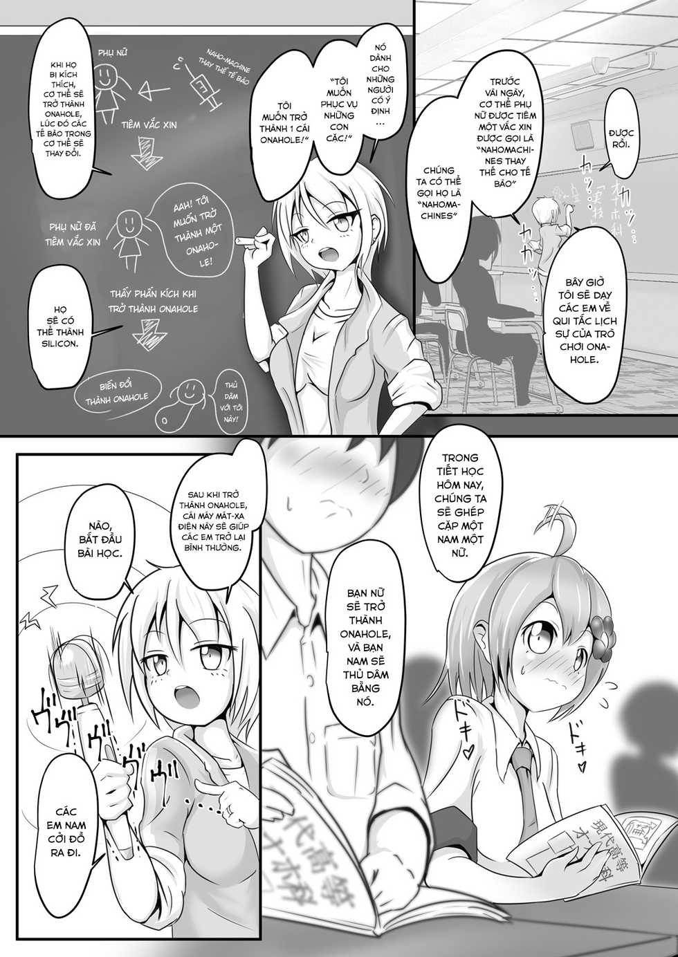 [Zakkin Kougyou (Zakkin)] Naho-Machine! [Vietnamese Tiếng Việt] [Rebelliones] [Digital] - Page 5