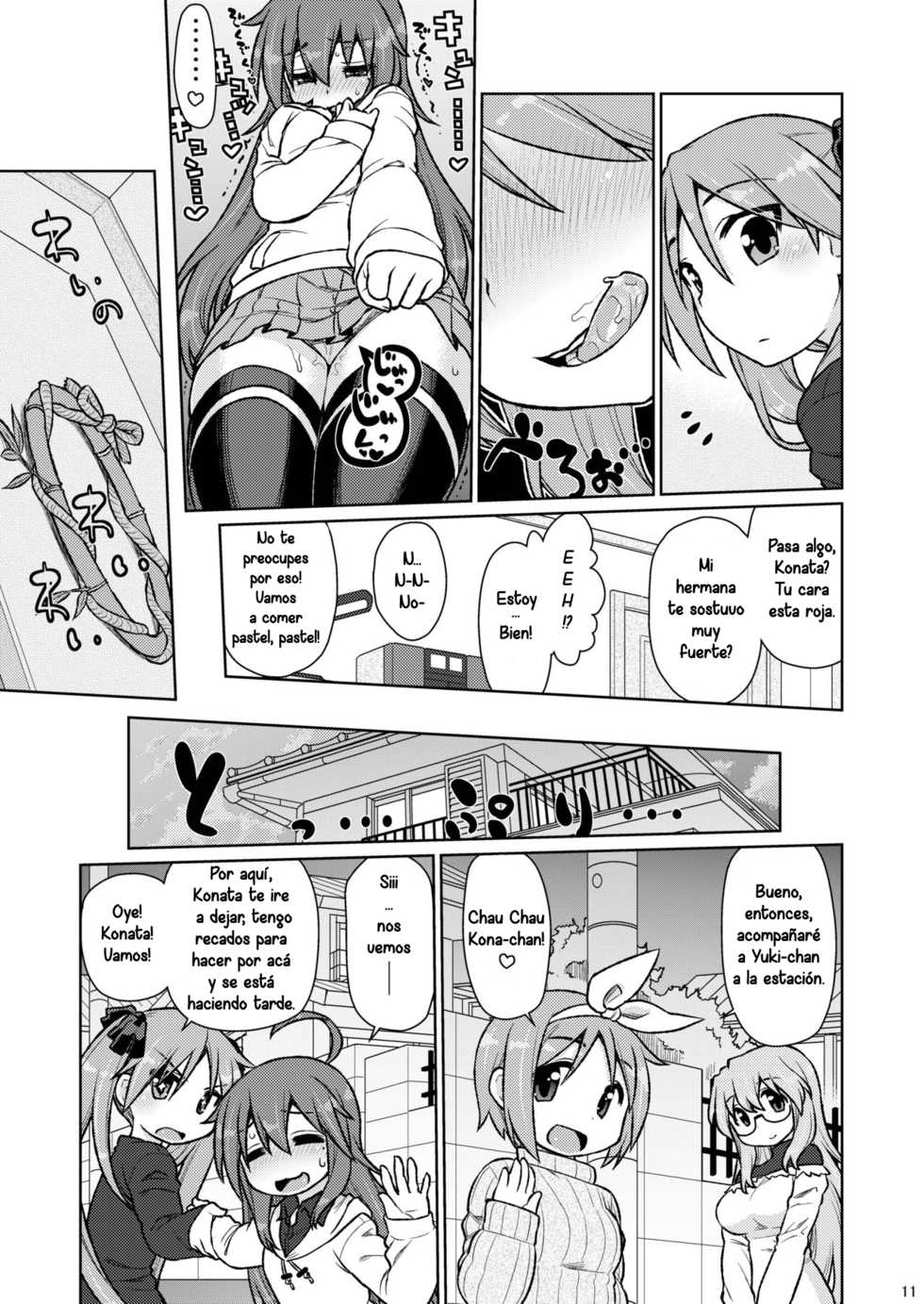 [CELTRANCE (Kogaku Kazuya)] CANDY POCKET (Lucky Star) [Spanish] [LimeCreme] [Digital] - Page 10
