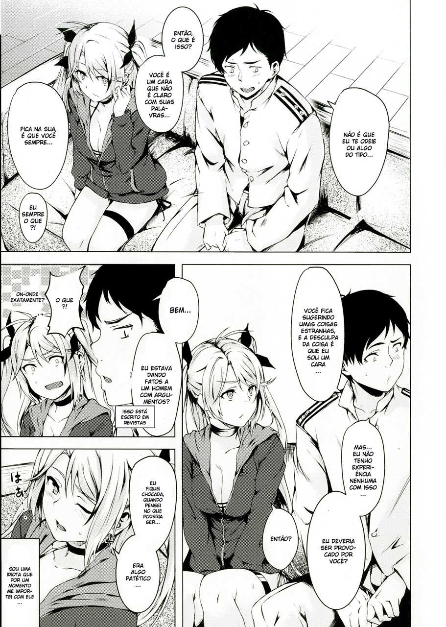 [Echizen Bugyousho (Aramaki Echizen)] Motto yo, Shikikan-sama. (Azur Lane) [Portuguese-BR] [DiegoVPR] [Digital] - Page 9