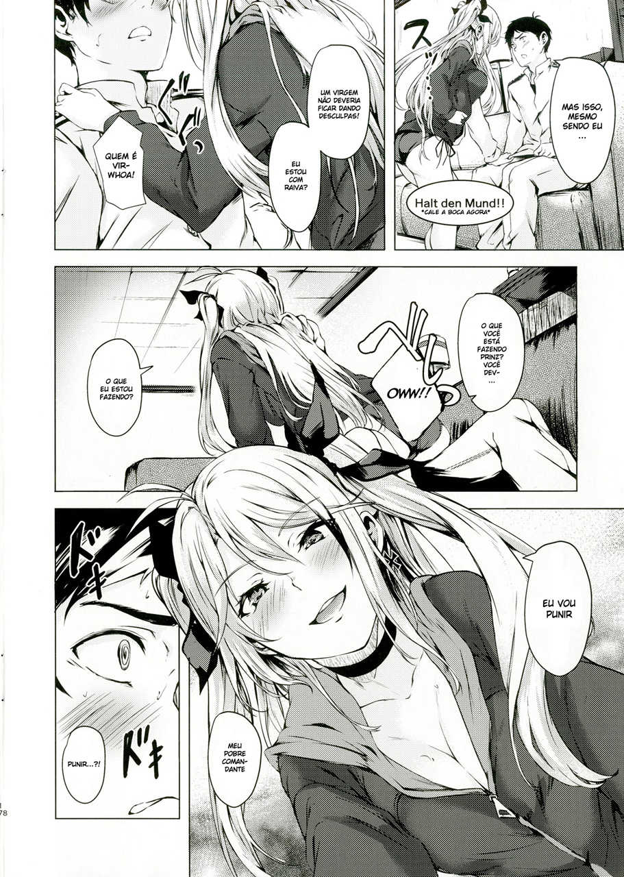 [Echizen Bugyousho (Aramaki Echizen)] Motto yo, Shikikan-sama. (Azur Lane) [Portuguese-BR] [DiegoVPR] [Digital] - Page 10