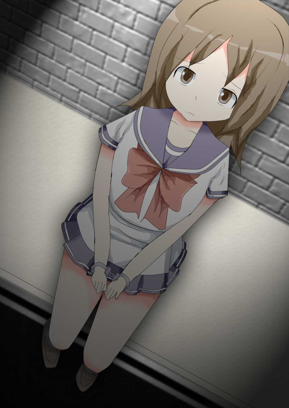 [Ryona Doumei (Tsukutsukuyomiyomi)] Seifuku Shoujo Kubishime Seme 2 - Page 2