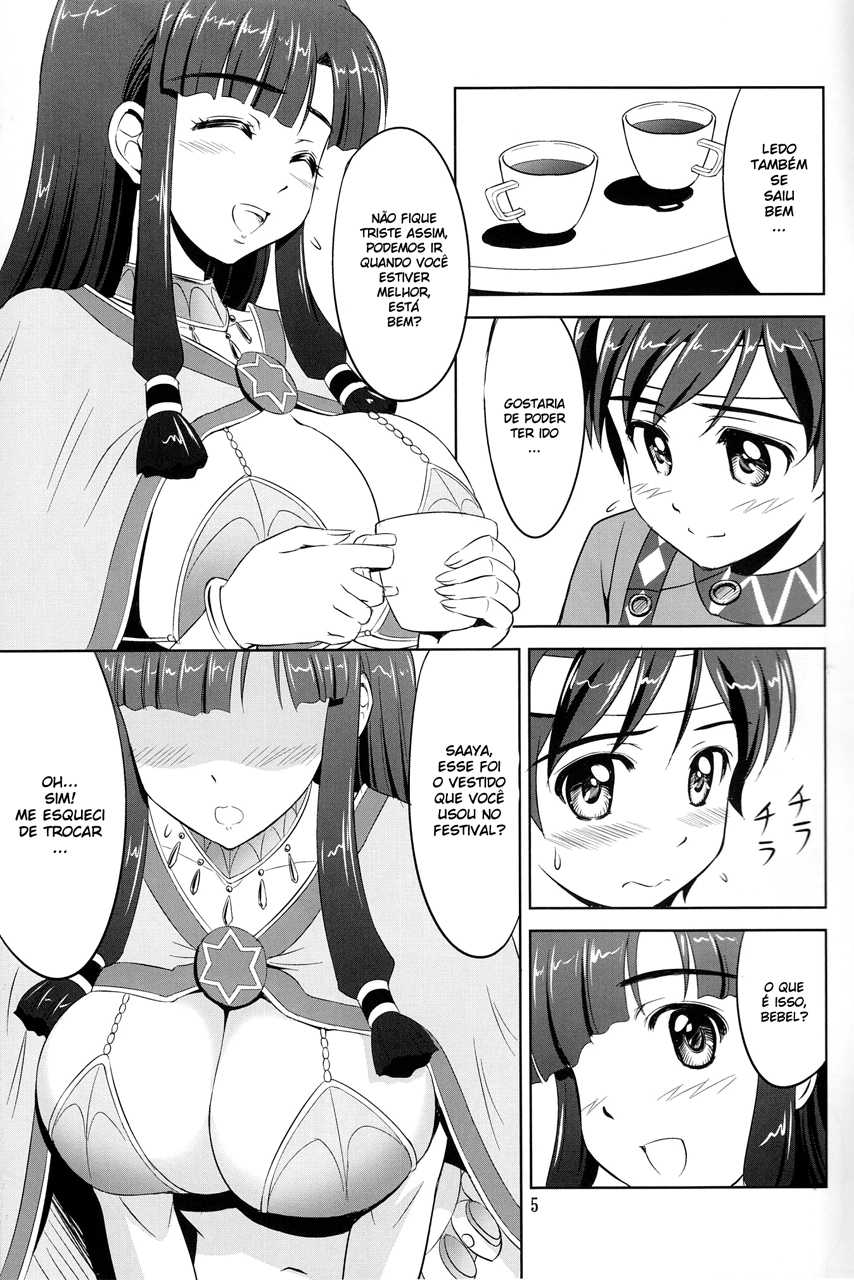 (SC60) [KNIGHTS (Kishi Nisen)] Kono Ato Bebel-kyun ga Sugoi Koto ni! (Suisei no Gargantia) [Portuguese-BR] [DiegoVPR] - Page 4