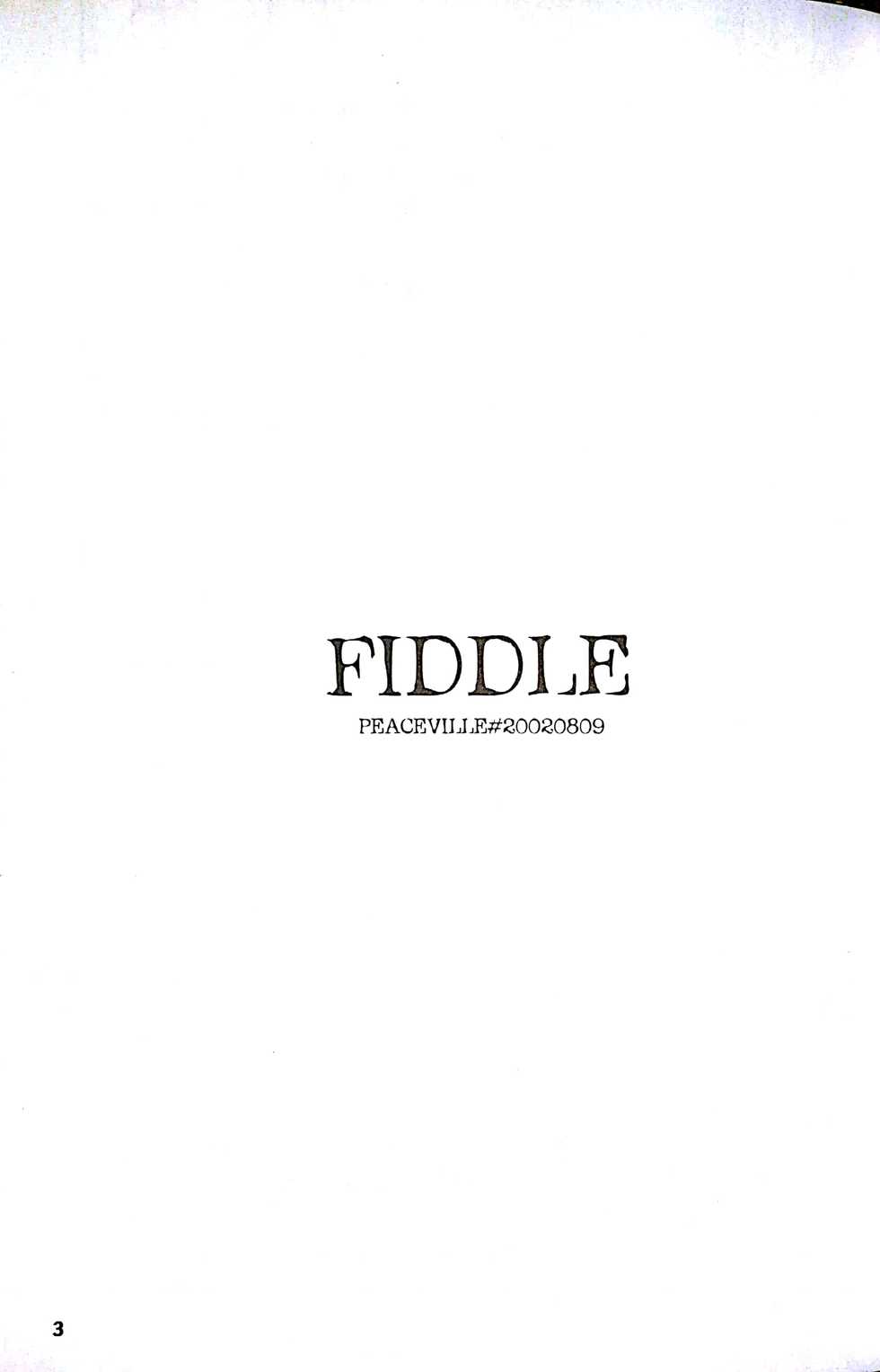 (C62) [PEACEVILLE (Yamane)] FIDDLE (Yokohama Kaidashi Kikou) - Page 2
