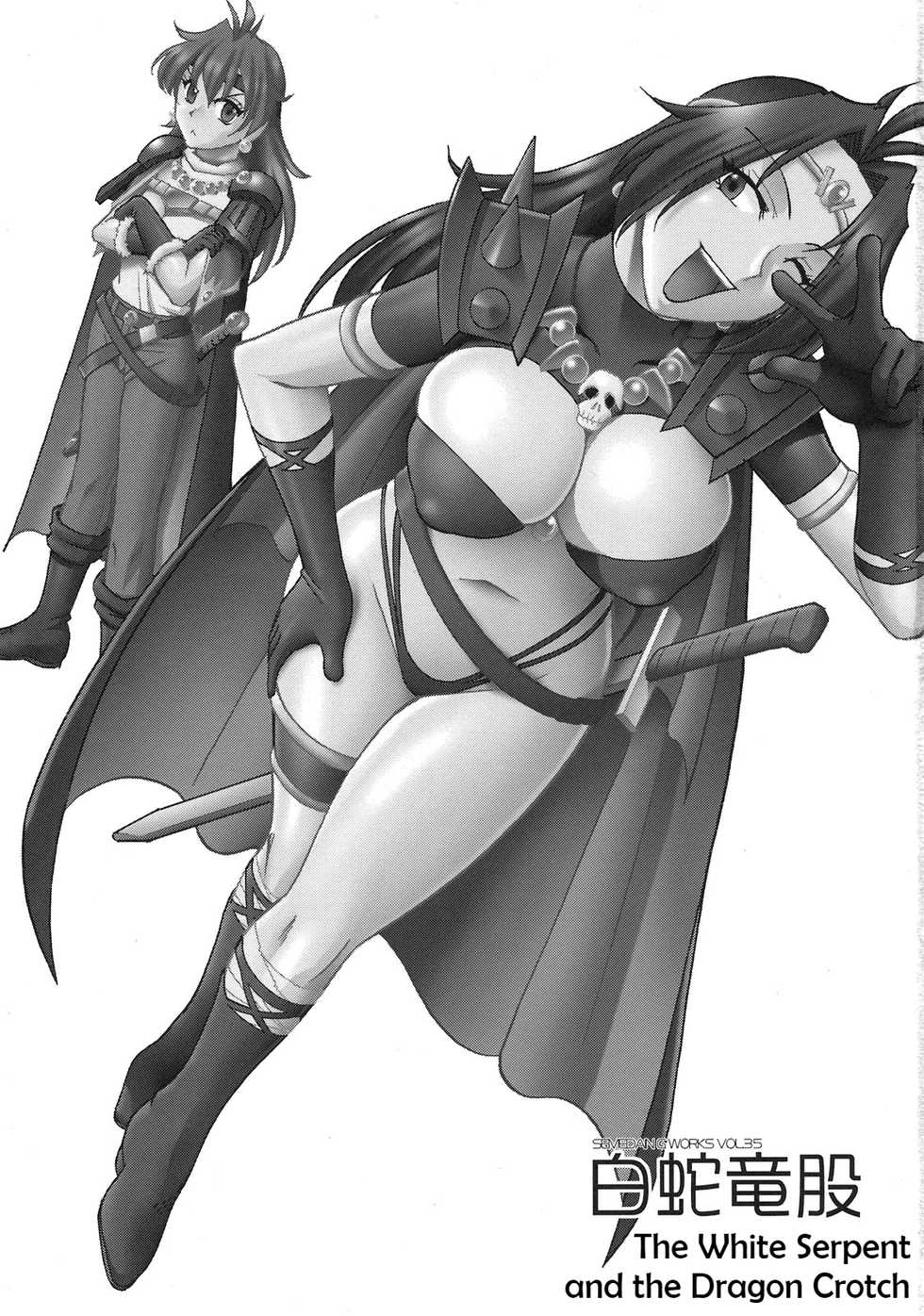 (CT13) [SEMEDAIN G (Mokkouyou Bond, Mizutani Mint)] SEMEDAIN G WORKS Vol. 35 - Shirohebi Ryuuko | The White Serpent and the Dragon Crotch (Slayers) [English] [Shapes] - Page 5