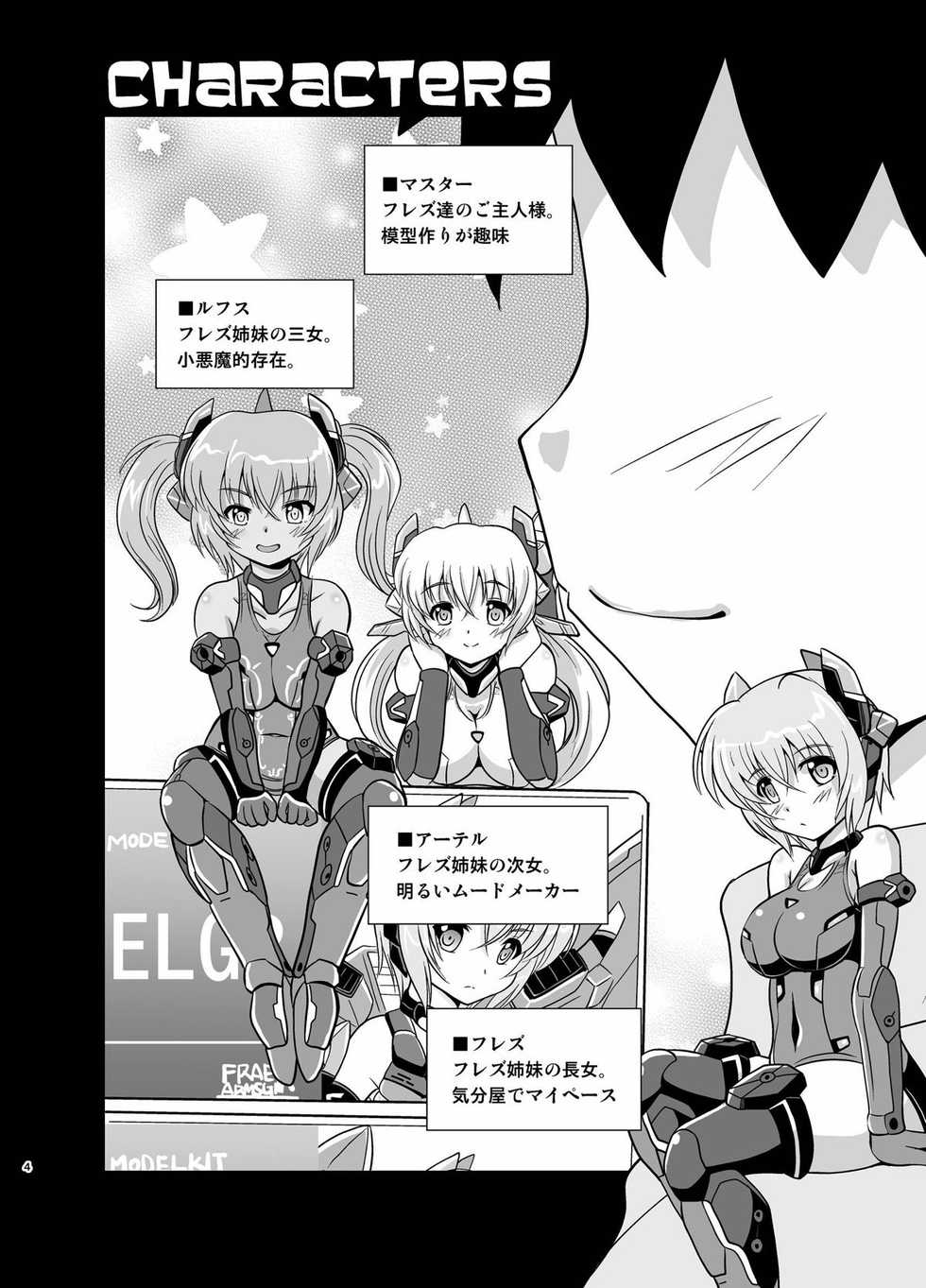 [Misuterutein (Oborogumo Takamitsu)] HRESLOVE (Frame Arms Girl) [Digital] - Page 3