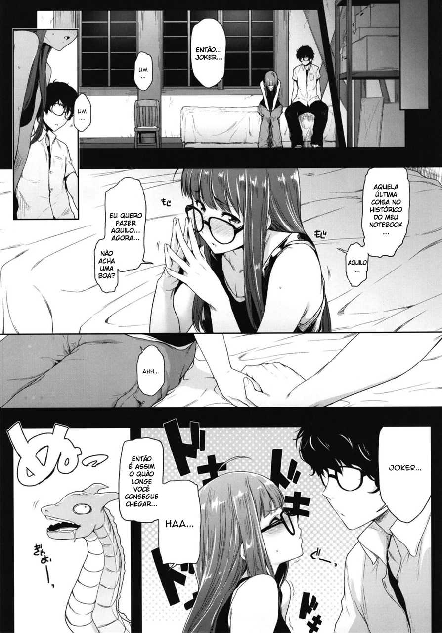 [O.S (Barlun)] Futari no Futaba (Persona 5) [Portuguese-BR] [DiegoVPR] [Digital] - Page 4