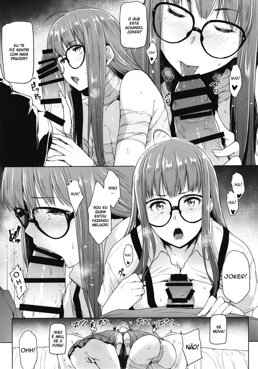 [O.S (Barlun)] Futari no Futaba (Persona 5) [Portuguese-BR] [DiegoVPR] [Digital] - Page 8