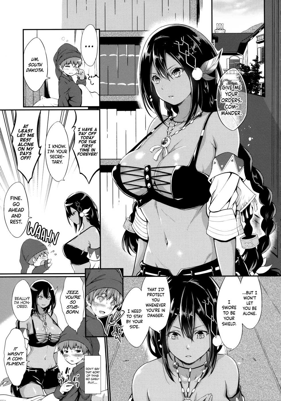 (COMIC1☆13) [Egonokatamari (Kimura Neito)] South Dakota to Shota Shikikan | South Dakota and the Boy Commander (Azur Lane) [English] - Page 4