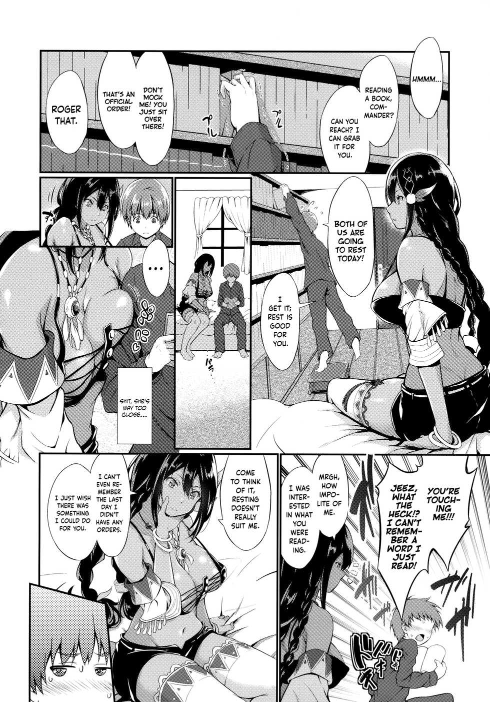 (COMIC1☆13) [Egonokatamari (Kimura Neito)] South Dakota to Shota Shikikan | South Dakota and the Boy Commander (Azur Lane) [English] - Page 5