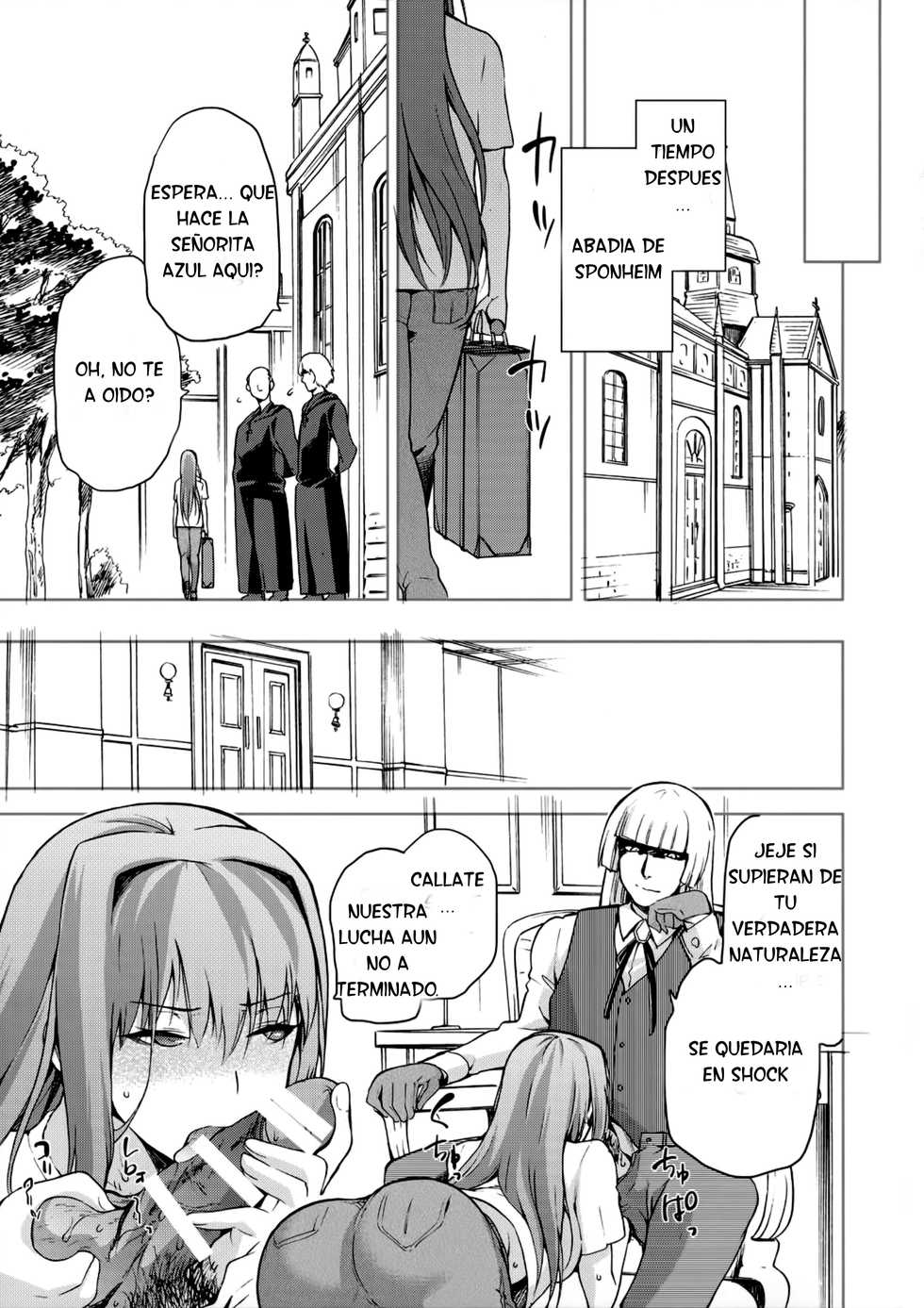 (C90) [Jyouren Kishidan (Kiasa)] Aoko Blue IF (Mahou Tsukai no Yoru) [Spanish] - Page 40