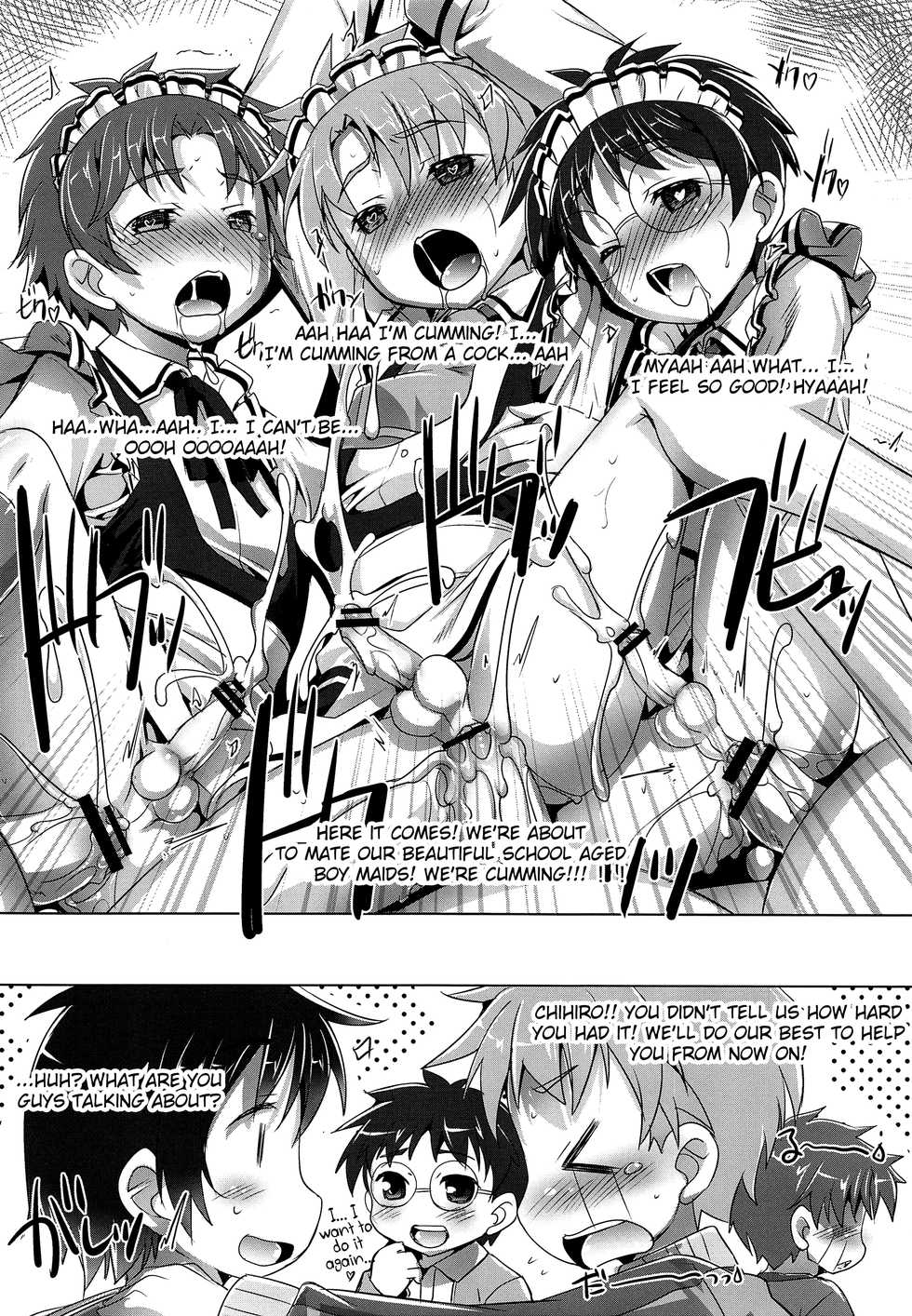 (Shota Scratch 29) [Studio Rakkyou (Takase Yuu)] Shounen wa Kaseifu no Yume o Miru ka? (Shounen Maid) [English] {TheRobotsGhost} - Page 19