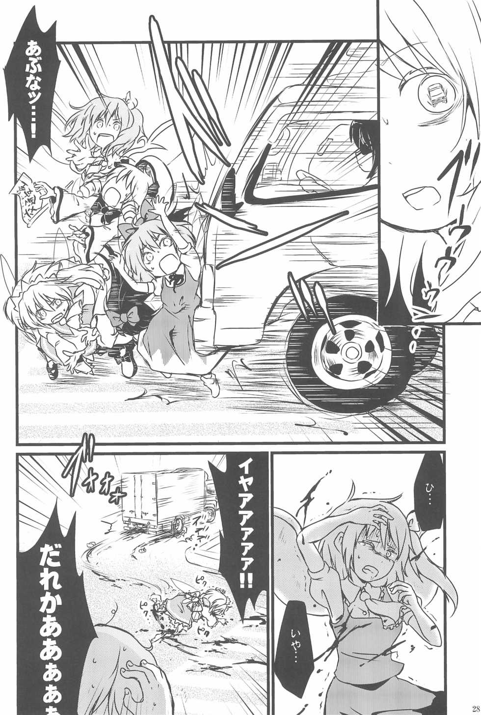 (Ryonaket 3) [Haka no Shita ni iru (Various)] Touhou Roadkill Joint Publication (Touhou Project) - Page 28