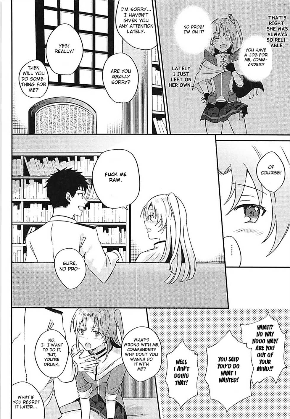 (COMIC1☆13) [latelate (Chikubai)] Cleveland to Yoidore Ecchi | Drunk Sex with Cleveland (Azur Lane) [English] - Page 7