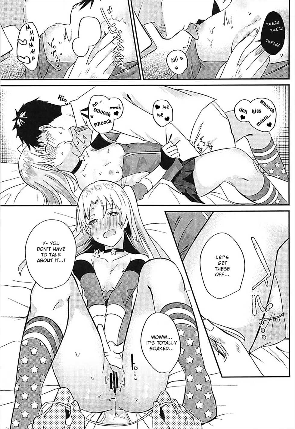 (COMIC1☆13) [latelate (Chikubai)] Cleveland to Yoidore Ecchi | Drunk Sex with Cleveland (Azur Lane) [English] - Page 10