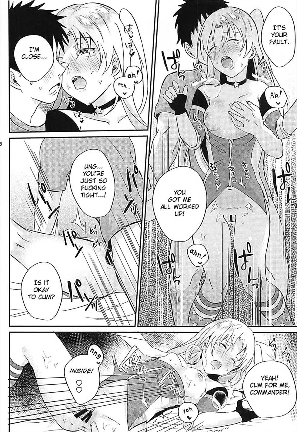(COMIC1☆13) [latelate (Chikubai)] Cleveland to Yoidore Ecchi | Drunk Sex with Cleveland (Azur Lane) [English] - Page 17