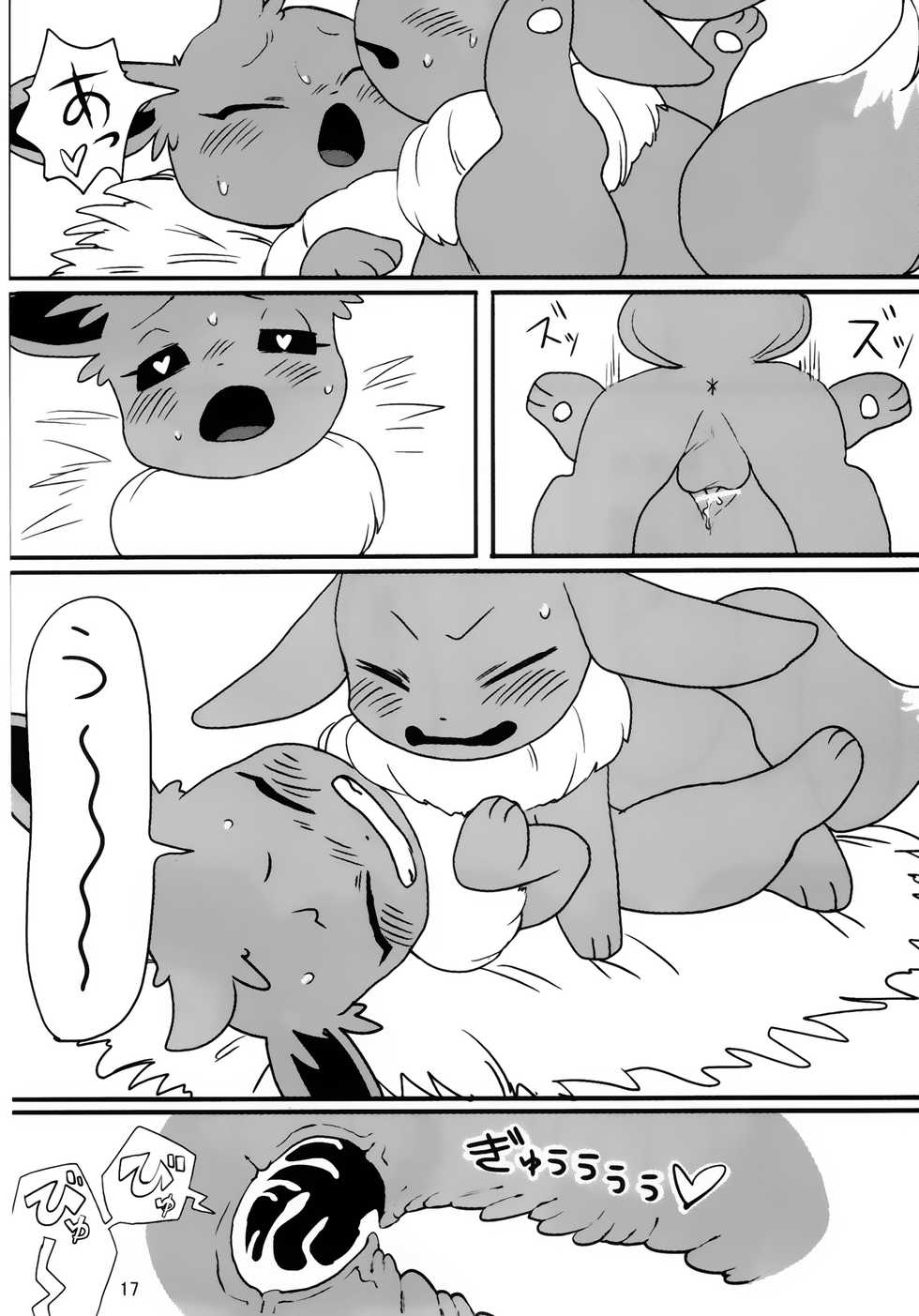(C91) [BEart (Various)] EeveeROlution 2 (Pokémon) - Page 17