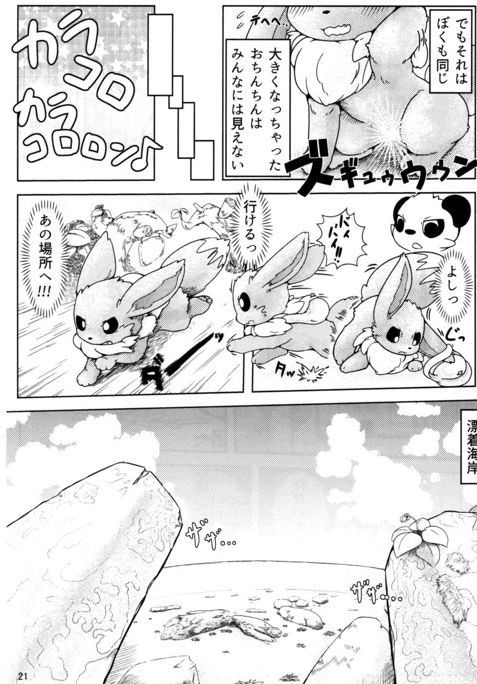 (C91) [BEart (Various)] EeveeROlution 2 (Pokémon) - Page 21
