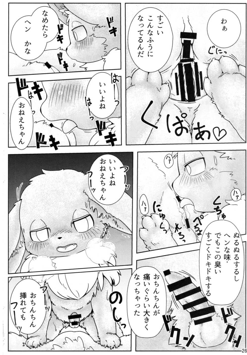 (C91) [BEart (Various)] EeveeROlution 2 (Pokémon) - Page 26