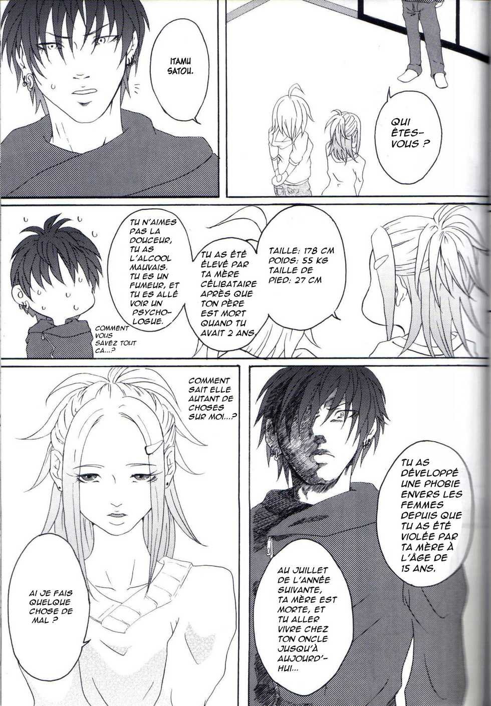 (C77) [Honey Rider69 (Nanashi Niito)] Kill Me As A Sacrifice To Mother! 1 [French] - Page 12