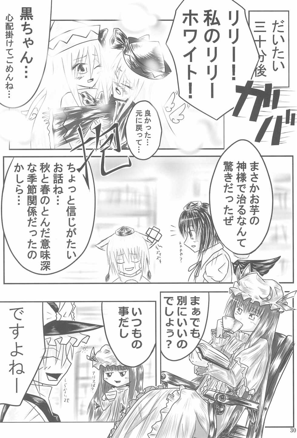 (SC41) [P.S.D! (Karin)] Shippo janai kara Hazukashiku nai mon!! (Touhou Project) - Page 30