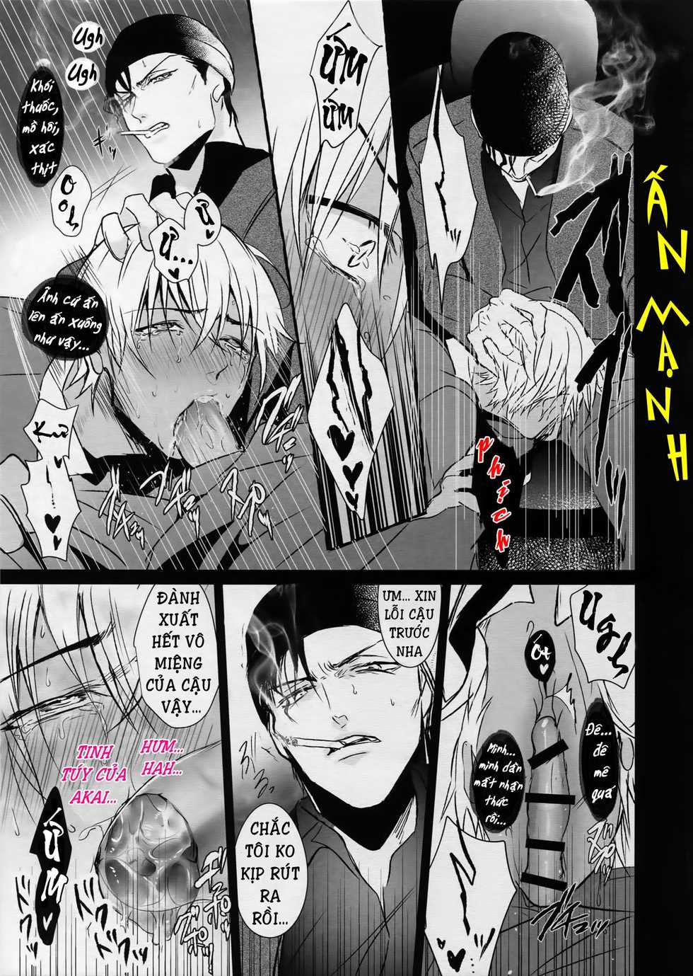 (Love Forgiven) [KUROQUIS (Kuro)] conc.zero (Meitantei Conan) [Vietnamese Tiếng Việt] [Duy Goby] - Page 17